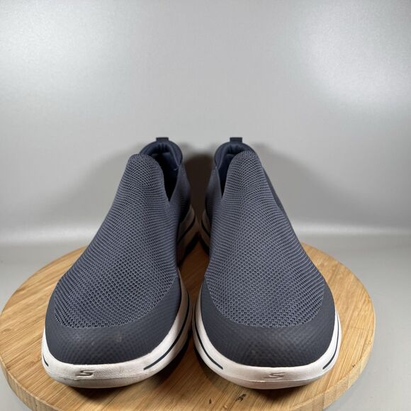 S‎ Skechers Go Walk 5 Ultra Go Mens 13 Blue Sneakers Walking Shoes Slip On - Picture 2 of 8